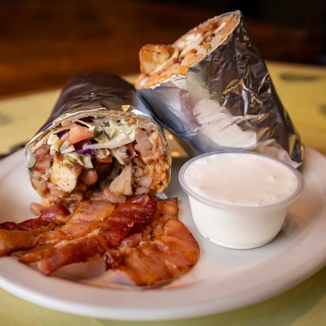 Dirty Hippy Burrito.