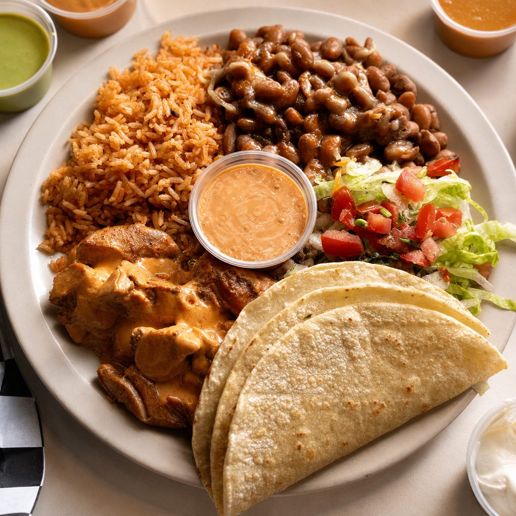 Chipotle Dinner Plate.