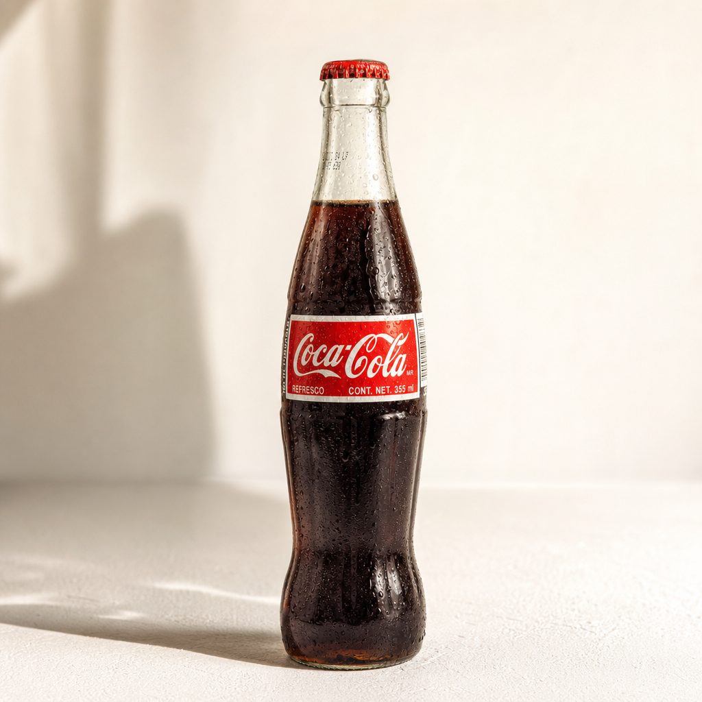 Coke Glass Bottle.
