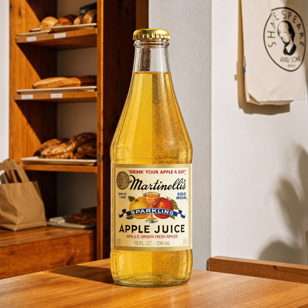 Martinelli's Sparkling Apple Juice.
